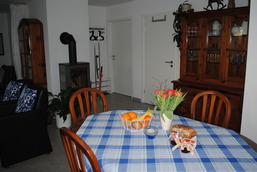 Blick zum Kamin